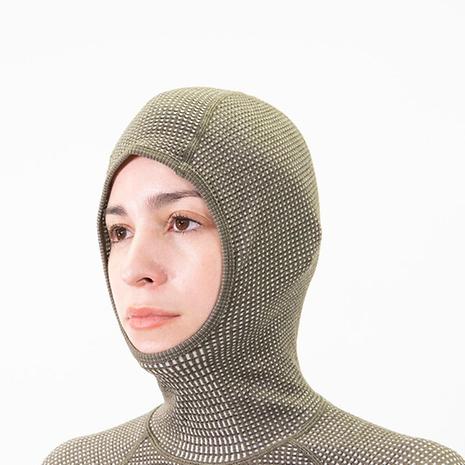 ワッフル ウール フーディー / WHOLE GMT WAFFLE WOOL HD W