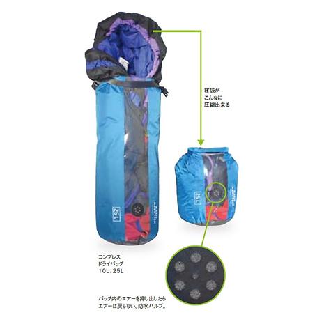 コンプレスドライバッグ5L MAGIC MOUNTAIN マジックマウンテン  KSGKBQ-好日山荘(コウジツサンソウ)-登山・クライミング・アウトドア用品の総合専門店 好日山荘