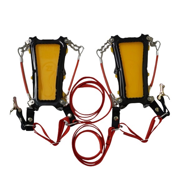 W257-48 エキスパート オブ ジャパン 21th 黒竜 6本爪アイゼン 6本爪アイゼン / MW061 ナイロンバンド バックル固定 フリーサイズ