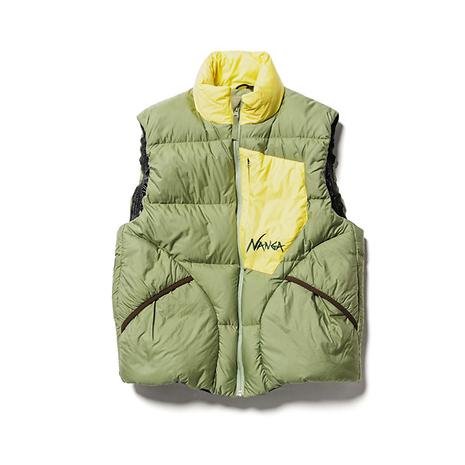 NANGA MAZENO RIDGE VEST/マゼノリッジベスト裏生地