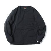 タキビリップストップインナーダウンカーディガン（メンズ） / TAKIBI RIPSTOP INNER DOWN CARDIGAN N1RI BLK