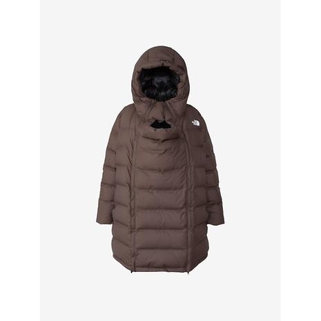 ザ・ノース・フェイス マタニティダウンコート　ストレートブラウン ザ ノース フェイス THE NORTH FACE レディース アウトドア アウターウェア Maternity Down  Coat(マタニティダウンコート) NDM92100 （ブラウン）