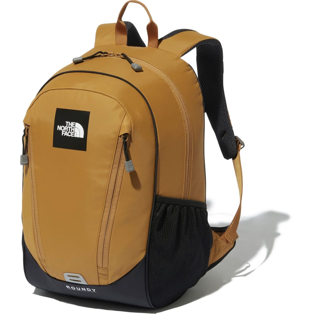 THE NORTH FACE ROUND リュック ブラウン柄 NMJ72202_GB_20240831100432402_