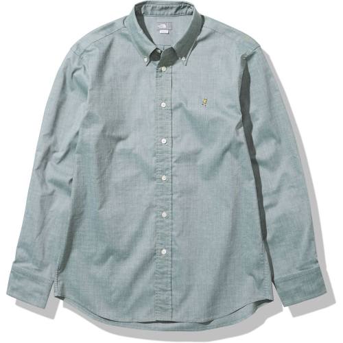THE NORTH FACEノースフェイスのロングスリーブヒムリッジシャツ　ボタンダウン長袖シャツ　 Lサイズ　送料無料 9980030100029-9247-i.jpg?fitin