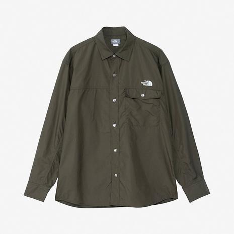 定価14,300円 THE NORTH FACE ノースフェイス ロングスリーブ ヌプシ シャツ ニュートープ NR11961 Sサイズ 超美品 ロングスリーブヌプシシャツ（ユニセックス） / L/S NUPTSE SHIRT