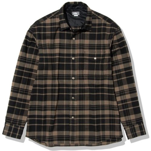 ロングスリーブストレッチフランネルシャツ（ユニセックス） / L/S Stretch Flannel Shirt | THE NORTH FACE |  ザ・ノースフェイス | KS1BKL-好日山荘(コウジツサンソウ)-登山・クライミング・アウトドア用品の総合専門店 好日山荘