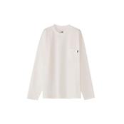 ロングスリーブエアリーリラックスティー(メンズ) / L/S AIRY RELAX TEE NT62345 ホワイト(W)