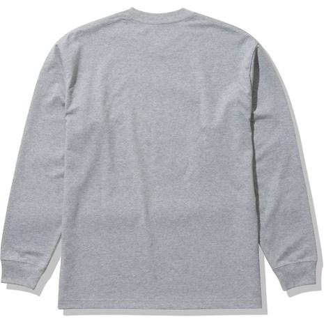 メンズ ロングスリーブスクエアロゴティー / L/S Square Logo Tee