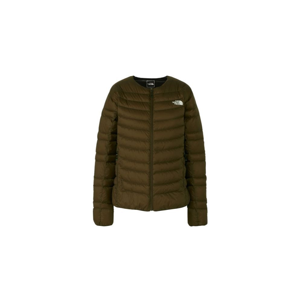 サンダーラウンドネックジャケット（レディース） / Thunder Roundneck Jacket NYW82313 スレートブラウン（SR） |  THE NORTH FACE | ザ・ノースフェイス | KSABIF-好日山荘(コウジツサンソウ)-登山・クライミング・アウトドア用品の総合専門店  好日山荘