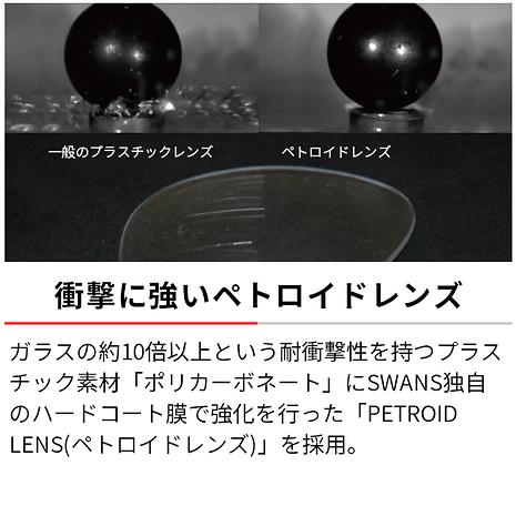 【新品未使用】SWANS偏光レンズ [ROV]O (ロヴォ) 専用 22-23
