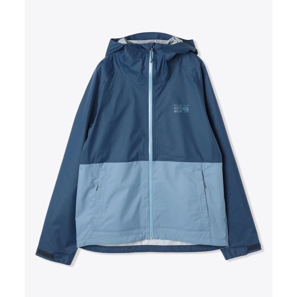 スレショルドジャケット（メンズ） / Threshold JacketThreshold Jacket OM0712 441 Light Zinc，  Hardwear Navy | MOUNTAIN HARD WEAR | マウンテンハードウェア |  KSVCIA-好日山荘(コウジツサンソウ)-登山・クライミング・アウトドア用品の総合専門店 好日山荘