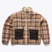 ウィメンズ シカゴ アベニューパターンドリバーシブルフリースジャケット / PL0781 214 Beach Check