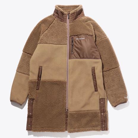 Columbia ブラウン モッズコート オムニヒート セール Columbia