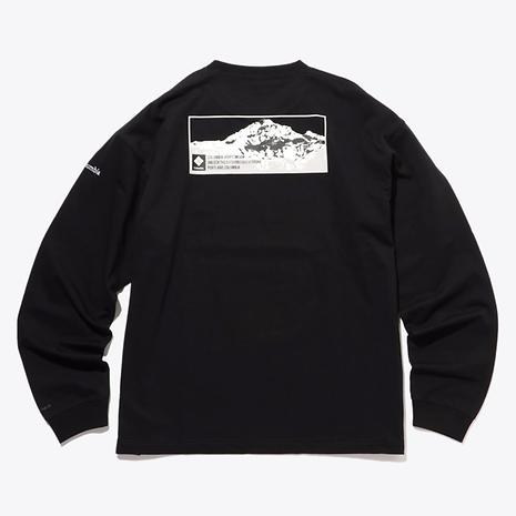 メンズ ロマビスタ ロングスリーブ グラフィック Tシャツ クルー