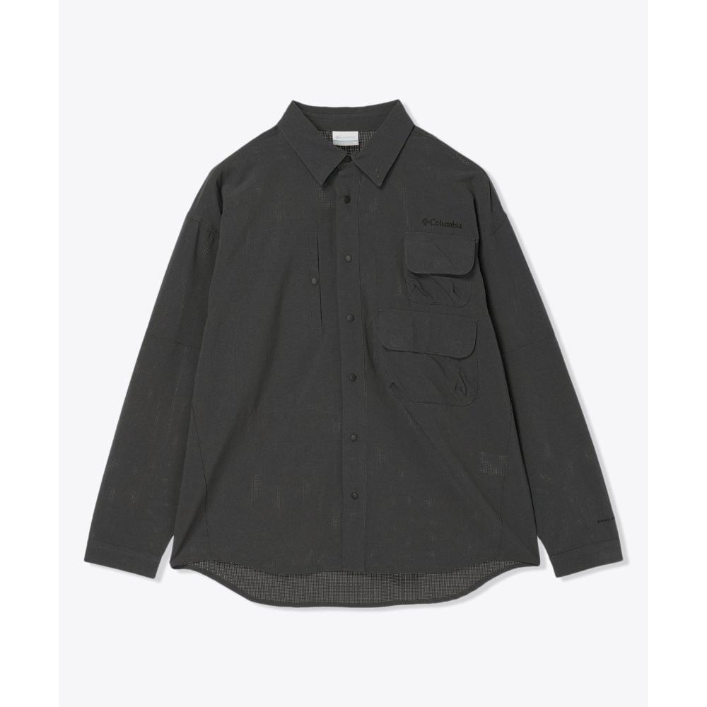 FRKM SCD*日本未入荷*プリーツ/コーティング/ツイスト シャツ matsui/matsui×FREAK'S STORE 別注「Ds」バックプリント クルー