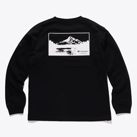 メンズ ミラーズクレストロングスリーブグラフィックTシャツ / PM6812