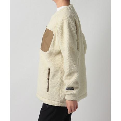 Amazon | [マーモット] W's Boa Crew Coat TOWUJL44YY,KKB,S