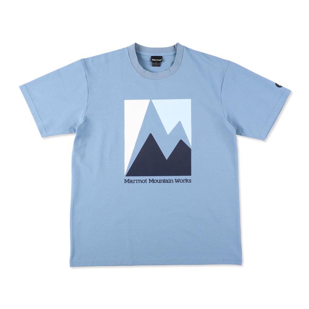 【関税込み】YAKU ブルー Muscle Tシャツ 001.jpg
