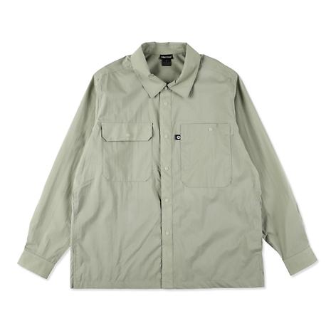 メンズ ライトリップストップシャツ / Light Lipstop Shirt TSSMS402 オリーブグリーン | Marmot | マーモット  | KSDGAN-好日山荘(コウジツサンソウ)-登山・クライミング・アウトドア用品の総合専門店 好日山荘