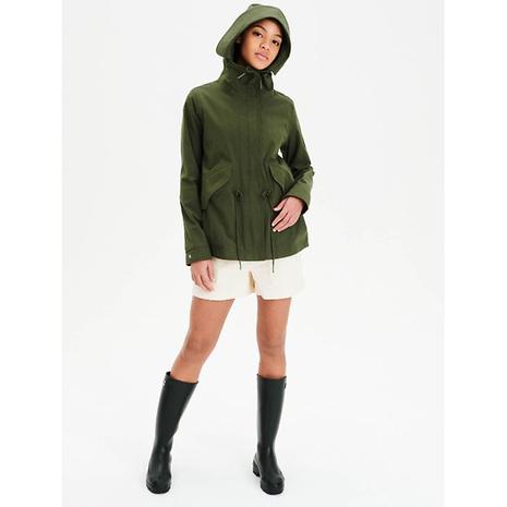 透湿防水 レトロ フィッシュテール パーカジャケット ウィメンズ